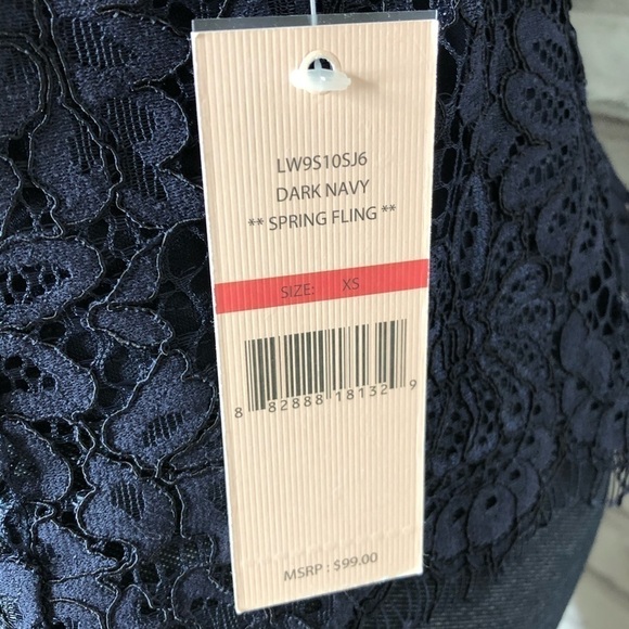 Nanette Lepore lace bell sleeve top, NWT, XS - Picture 7 of 9